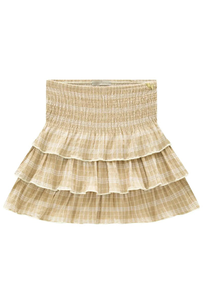 Saia Ruffles em Malha Texturizada 88722 Vic&Vicky Teen Menina