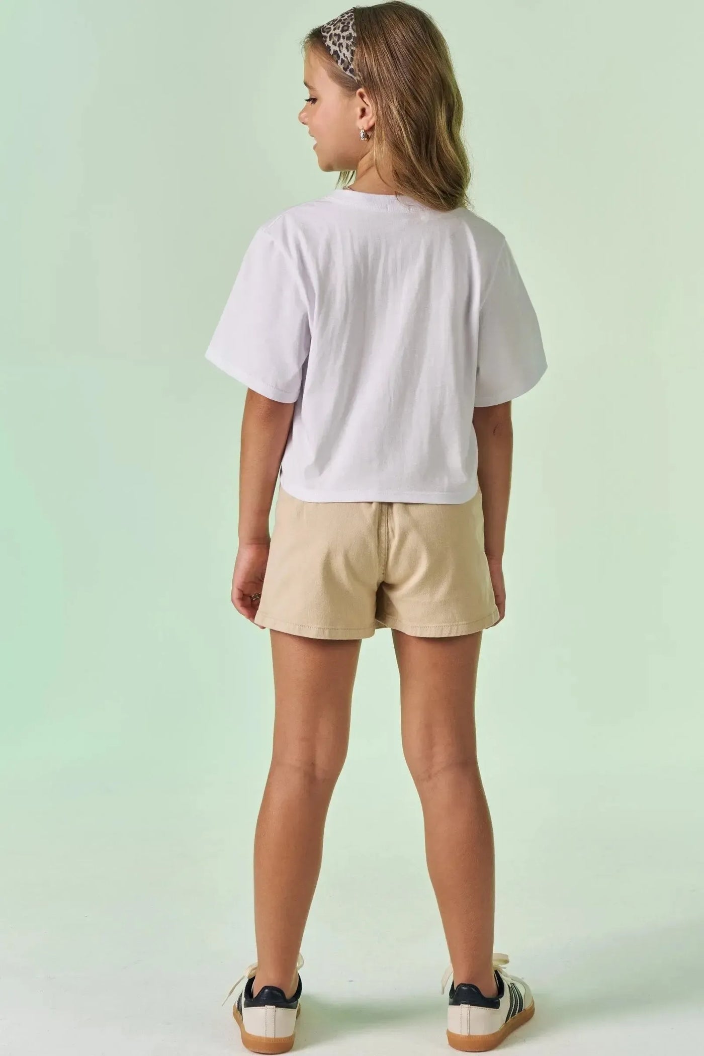 Short Saia em Sarja com Elastano 87508 Vic&Vicky Teen Menina