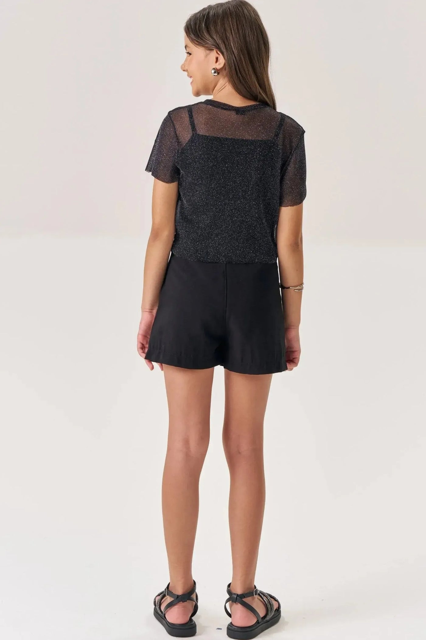 Shorts em Alfaiataria Jacquemus 88628 Vic&Vicky Teen Menina