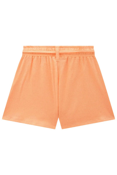 Shorts em Malha Little Waffle 89092 Lilimoon Teen Menina