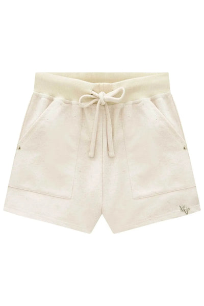 Shorts em Moletom sem Pelúcia 87492 Vic&Vicky Teen Menina