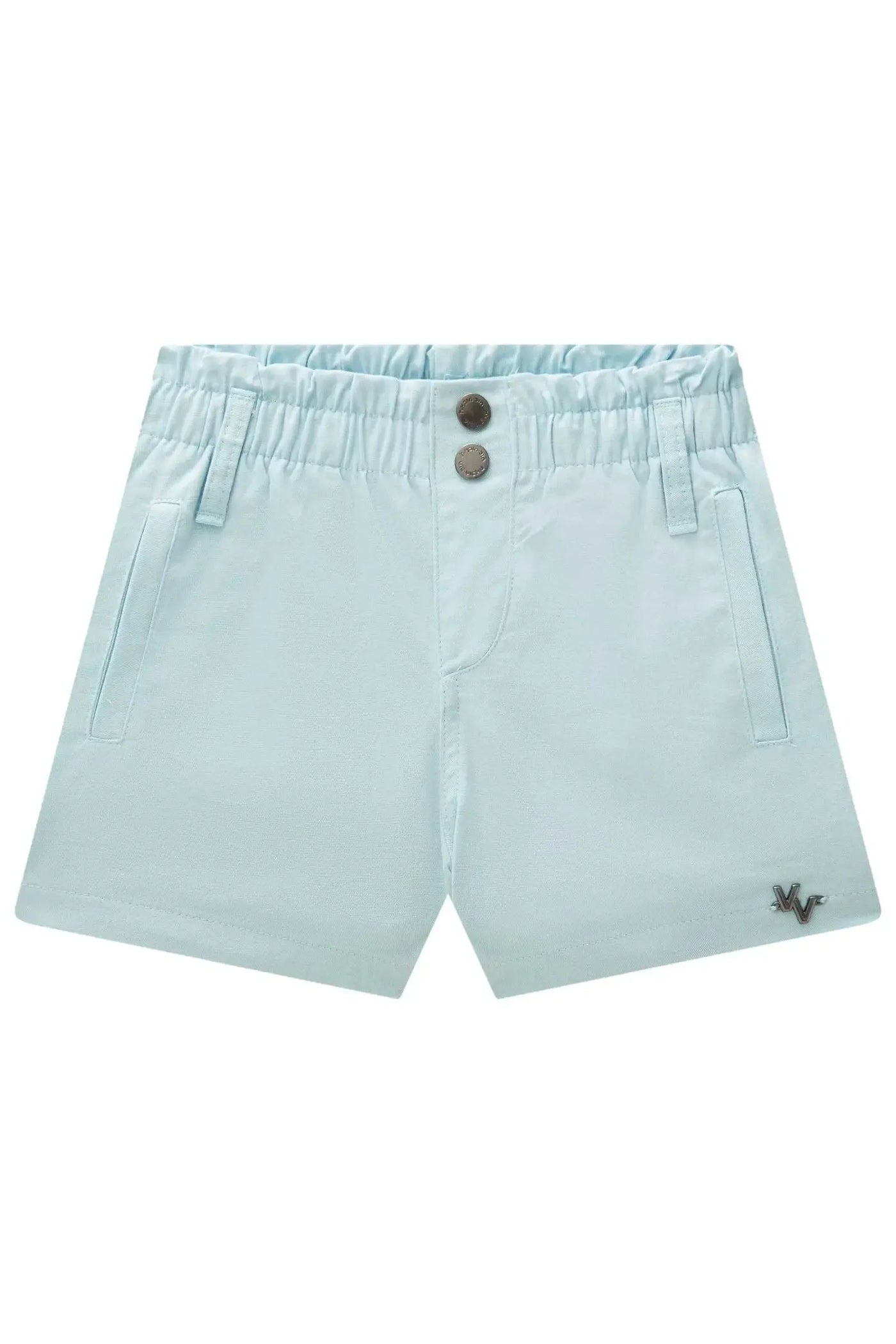 Shorts em Sarja com Elastano 87502 Vic&Vicky Teen Menina