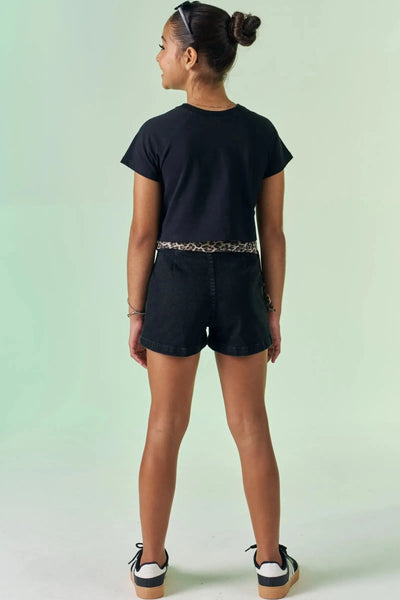 Shorts Jeans com Elastano 88621 Vic&Vicky Teen Menina