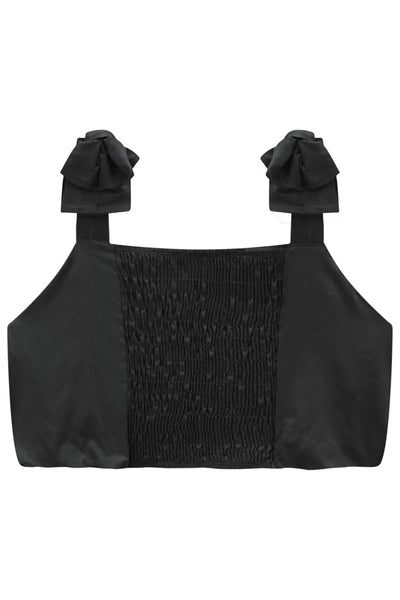 Top Cropped em Tricoline Mônaco com Elastano 86351 Lilimoon Teen Menina