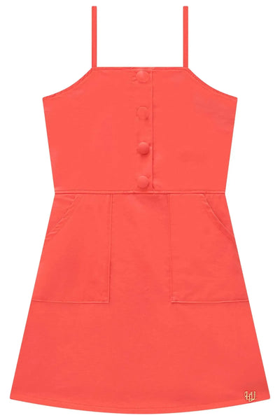 Vestido em Alfaiataria Amore 86554 Lilimoon Teen Menina