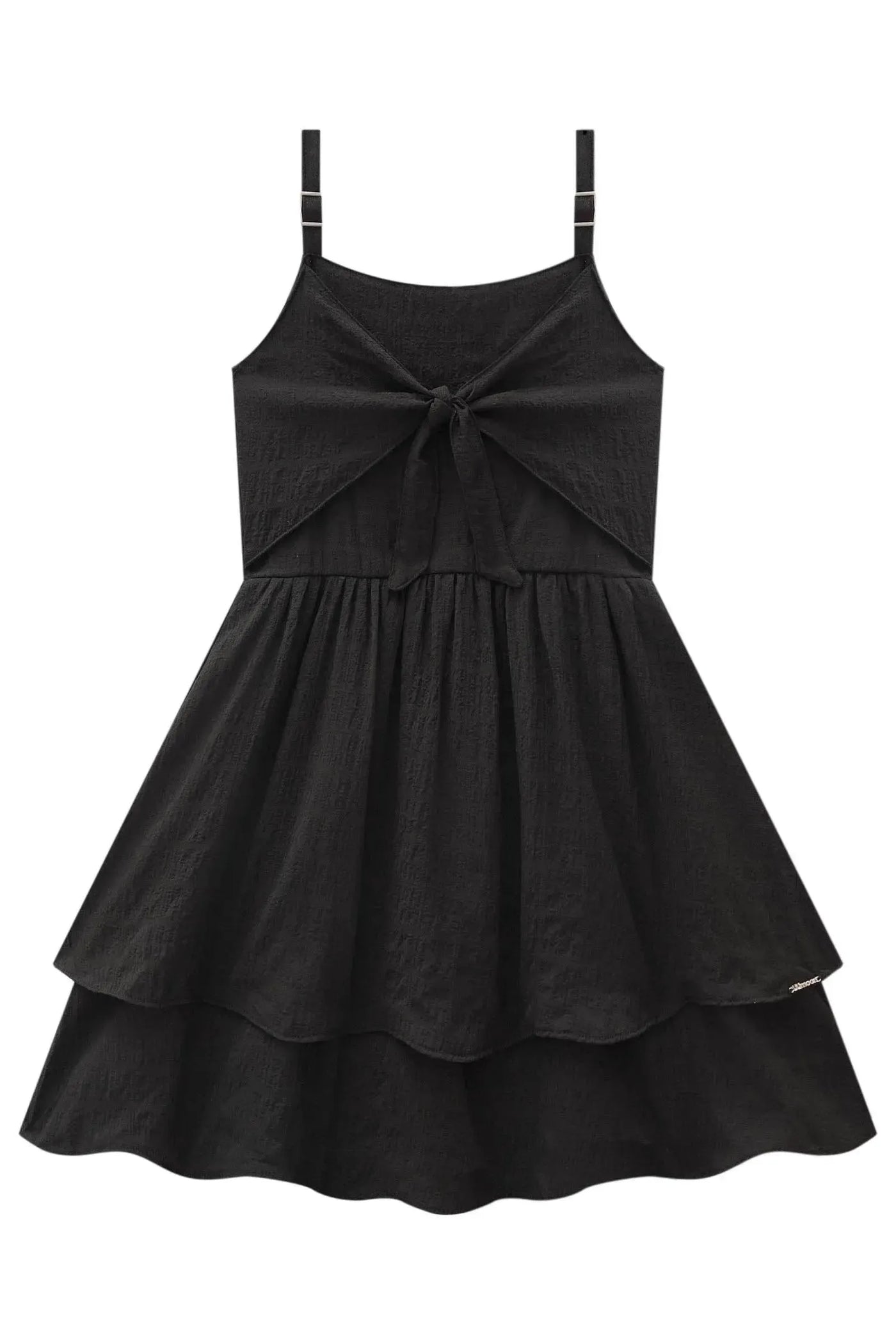 Vestido em Tecido Texturizado Isla 86591 Lilimoon Teen Menina