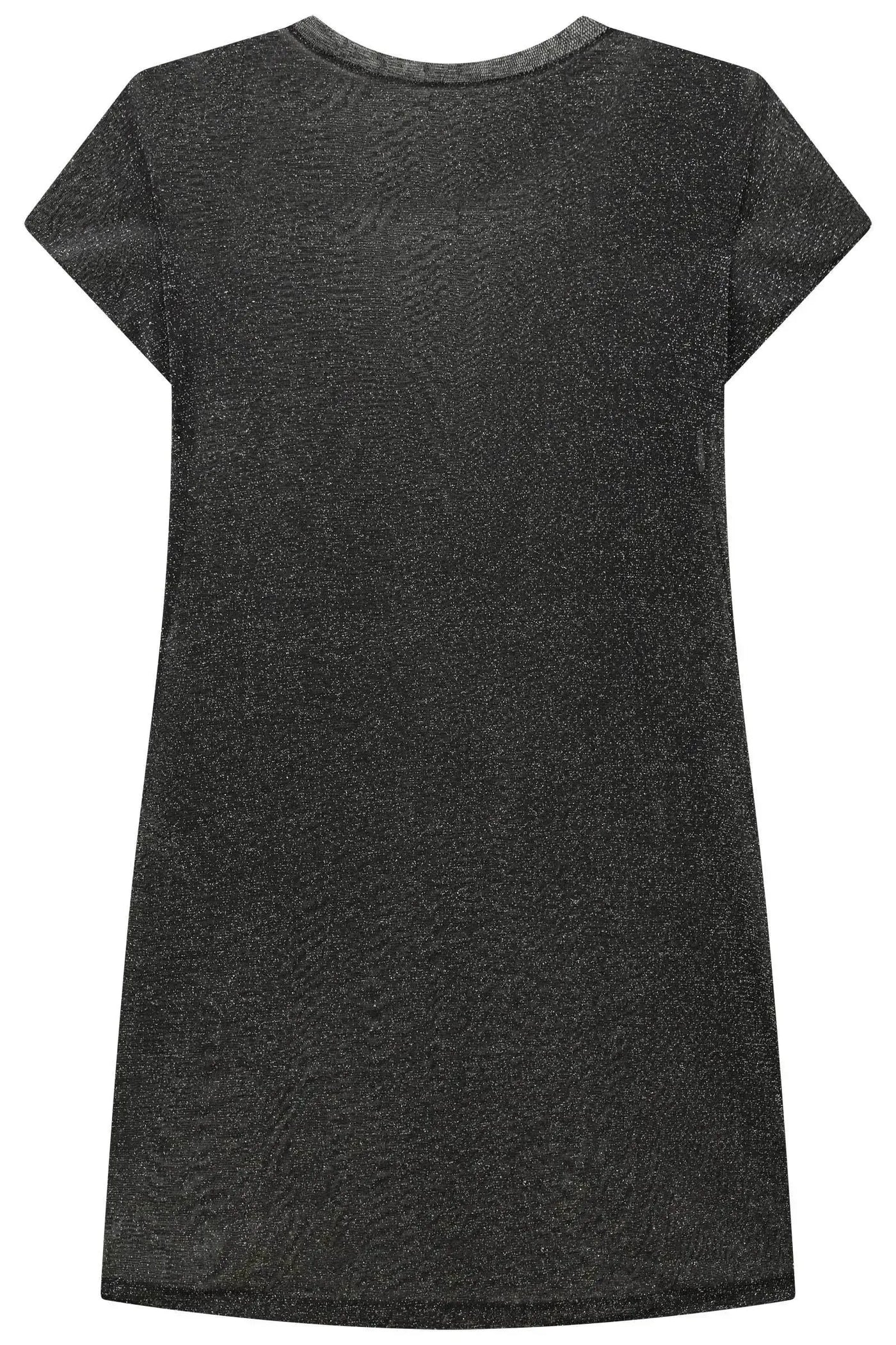 Vestido Sobreposição em Tule Brilho e Forro em Cotton 88684 Vic&Vicky Teen Menina